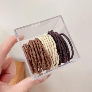 8846F milk tea color hair ring 50 boxes