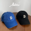 Wholesale Letter D Embroidery Cotton Baseball Cap
