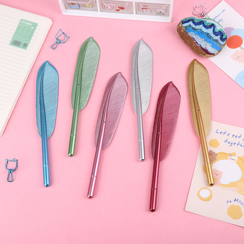 Wholesale Plastic Feather Ballint Pen