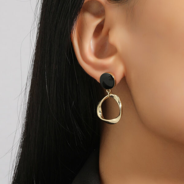 O1CN01KMpOVx1DmfUv2PMkM_2049530259-0-cib Wholesale All-match Rectangular Exaggerated Earrings