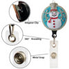 Wholesale Crystal Glass Eye Telescopic Keychain