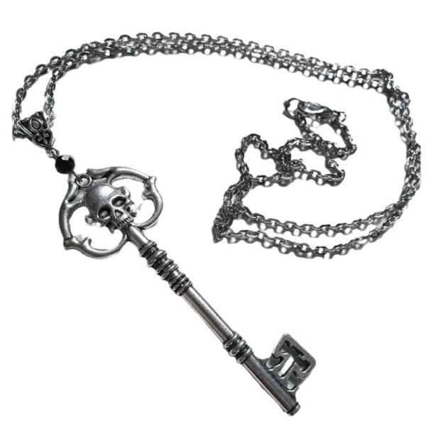 O1CN01KP2yE91QXdTUpvEbx_2216588181986-0-cib Wholesale Gothic Dark Skull Key Necklace