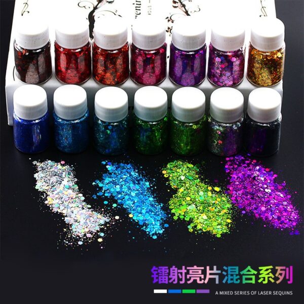 O1CN01KPfvdD1wKs48JJdDh_2215396066290-0-cib Wholesale Mixed Sequins Laser Colorful Glitter Powder Nail Art Crystal Drip Glue Flow Hemp Filler Gold Powder