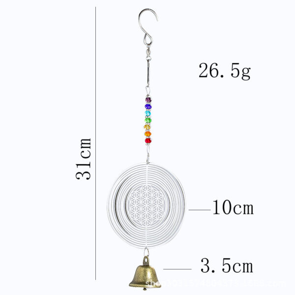 O1CN01KPoLnI1ZeLqLxjaMn_2216867883219-0-cib Wholesale 3D Rotating Bell Stainless Steel Wind Chimes