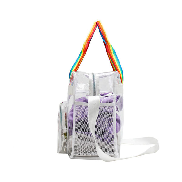 O1CN01KQ8Uz32L7vCgG4TL2_2212854219646-0-cib Wholesale Transparent PVC Tote Bag