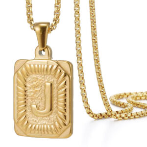 Golden J (including chain)