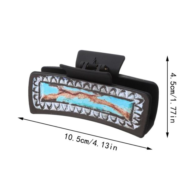 Wholesale Western Style Leather Hairpin Shark Clip