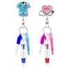 Wholesale Nurse Pen Set Retractable Badge Reel Keychain