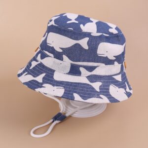 Cotton and Linen-Small Whale / 48cm 5-18 months
