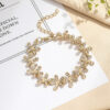 Wholesale Full Diamond Snow Alloy Bracelet