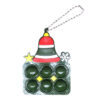 Wholesale Christmas Silicone Decompression Toy Keychain