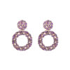O1CN01KasWTz2LDsQIyfpL0_2206398079659-0-cib Wholesale Alloy Diamond Round Full Diamond Earrings