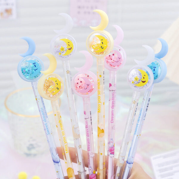 Wholesale Plastic Sequin Cute Gel Pen