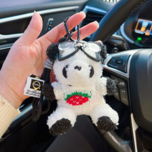 White strawberry sweater