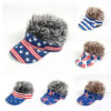 Wholesale United States Independence Day Stars Striped American Flag Wig Baseball Cotton Hat
