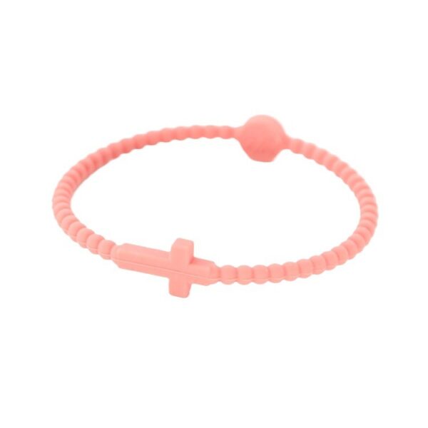 Wholesale Cross Silicone Bracelet