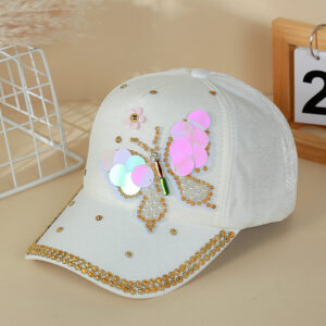 Wholesale Lace Breathable Sun Protection Face Small Baseball Cap