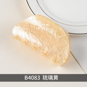 [acrylic sheet 8.5cm] glazed yellow b4083y