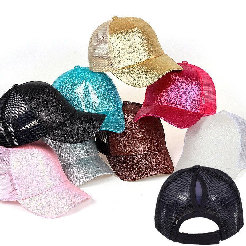 Wholesale Open nytail Hat Mesh Outdoor Casual Baseball Cap