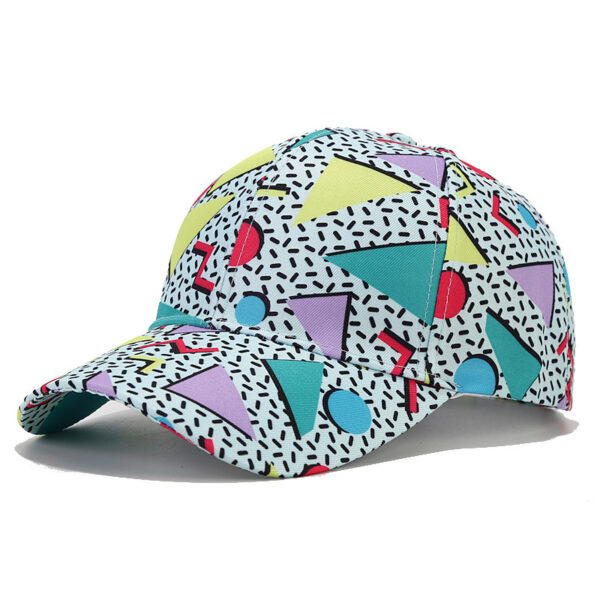 Wholesale Polyester Cotton Printed Baseball Cap