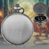 Wholesale DND Dice Bronze Two-sided Polished Thick Waist Chain Pocket Watch Case