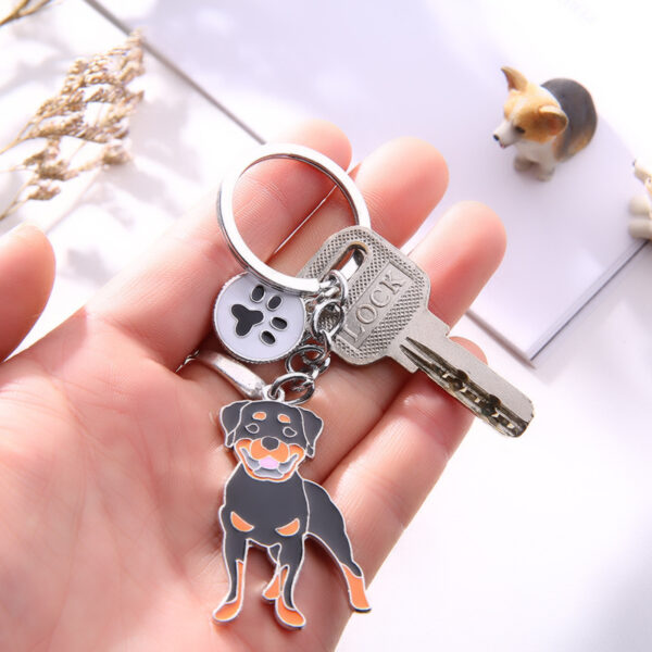 Wholesale Metal Pet Dog Keychains