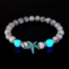 O1CN01KlRAYS2IVKfP61u5w_3919529291-0-cib Wholesale Glow Starfish Boho Turquoise Luminous Bracelet
