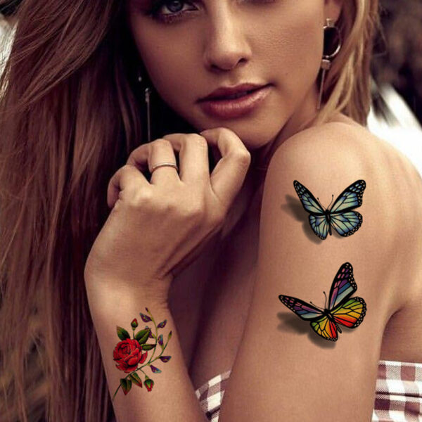 Wholesale 3D Colored Tattoo Stickers