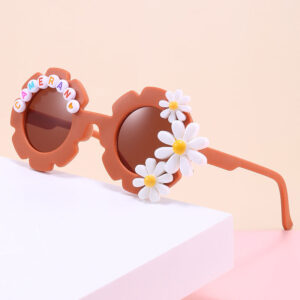 Wholesale PC Flower Kids Sunglasses