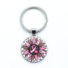 O1CN01KpuNYU1nHowAqMj3r_2216302925065-0-cib Wholesale Care Breast Cancer Vermicelli with Zinc Alloy Key Chain