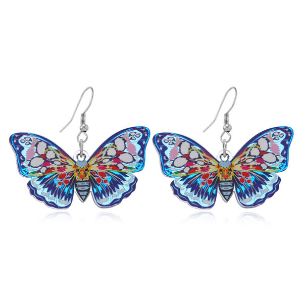 O1CN01Kq3MMV21msQPHVLaW_1121057028-0-cib Wholesale New Butterfly Acrylic Earrings