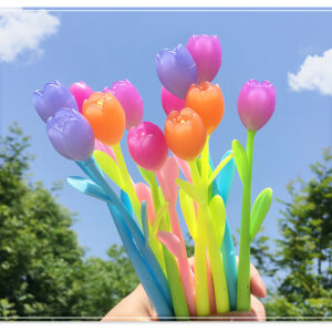 Wholesale Plastic Color Changing Flower Gel Pen