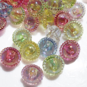 Wholesale 300pcs/PACK Ice Clear Colorful Acrylic Beads