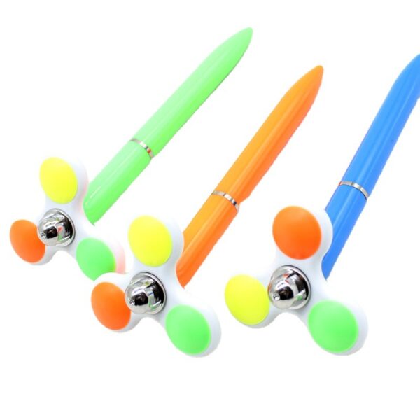 O1CN01KsLmgo1Bs2lKt9FFn_0-0-cib Wholesale Color Rotating Twisted Plastic Gyroscope Pressure Reducing Toy Ball Pen