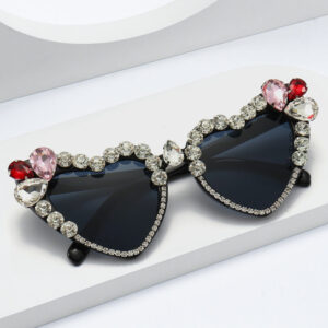 Wholesale Peach Heart PC Sunglasses