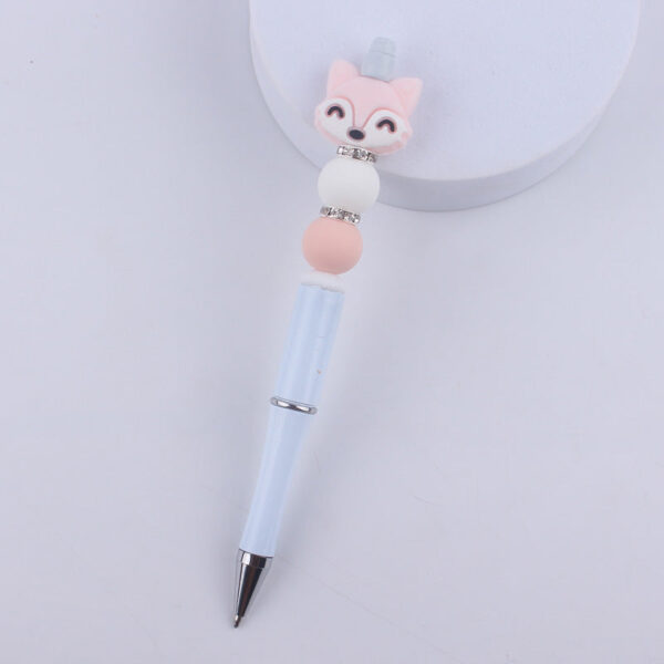 Wholesale Cartoon Animal Silicone Handmade Beadable Pens