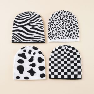 Wholesale Acrylic Leopard Print Beanie