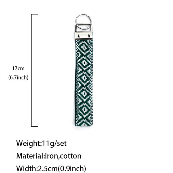 Wholesale Western Style Vintage Braided Keychain