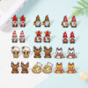 O1CN01KxK8Jd23GTYUMTtsx_2207689617228-0-cib Wholesale Christmas Biscuit Man Elk Resin Earrings