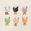 O1CN01KywE0p1tTAPv3aJof_2207988525902-0-cib Wholesale Acrylic Quirky Polka Dot Rooster Earrings