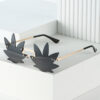 O1CN01Kz4ZW71SIBEIIr5zt_2814762223-0-cib Wholesale Nature Leaf Glasses Hip Hop Sunglasses AC