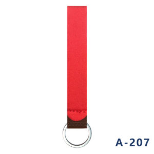 A-207 red* keychain wrist strap