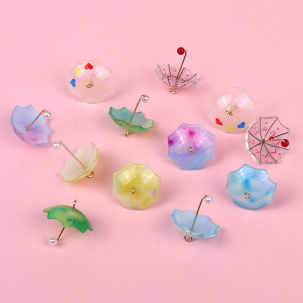 Wholesale Acrylic Small Umbrella Pendant Beads