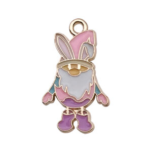 1 pink hat old man egg 15x26mm-1.3g-18604 / Drip Easter Series