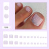O1CN01L7NwTT1qQvdzmhvUh_3917635491-0-cib Wholesale Solid Color Glitter Foot Nail Stickers