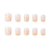 Wholesale Plastic Lemon Yellow French Manicure