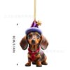 Wholesale Christmas Dog Car Acrylic Pendant