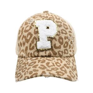 Single loophole yellow leopard print-P