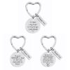 Wholesale Teacher's Day Stainless Steel Keychain Thanksgiving