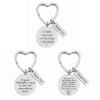 Wholesale Teacher's Day Stainless Steel Keychain Thanksgiving